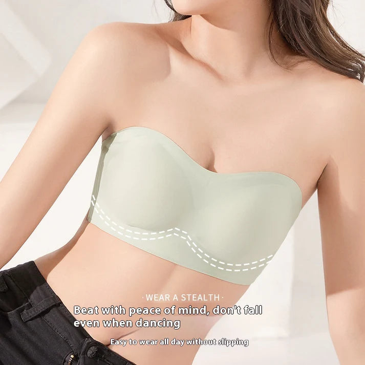 Invisible Strapless Seamless Push up Bra